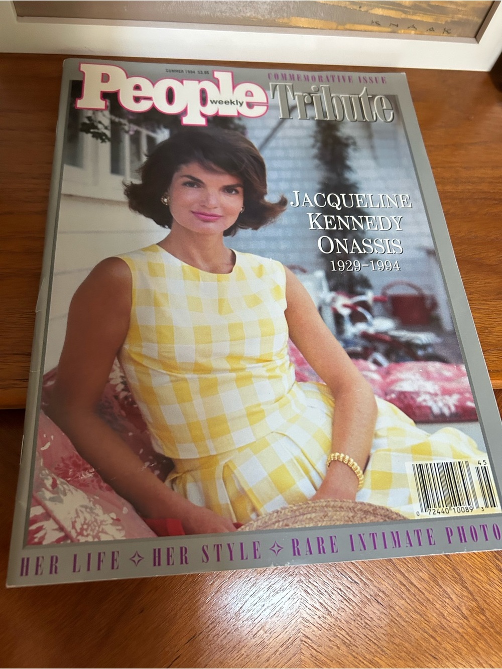 People magazine tribute to Jackie O